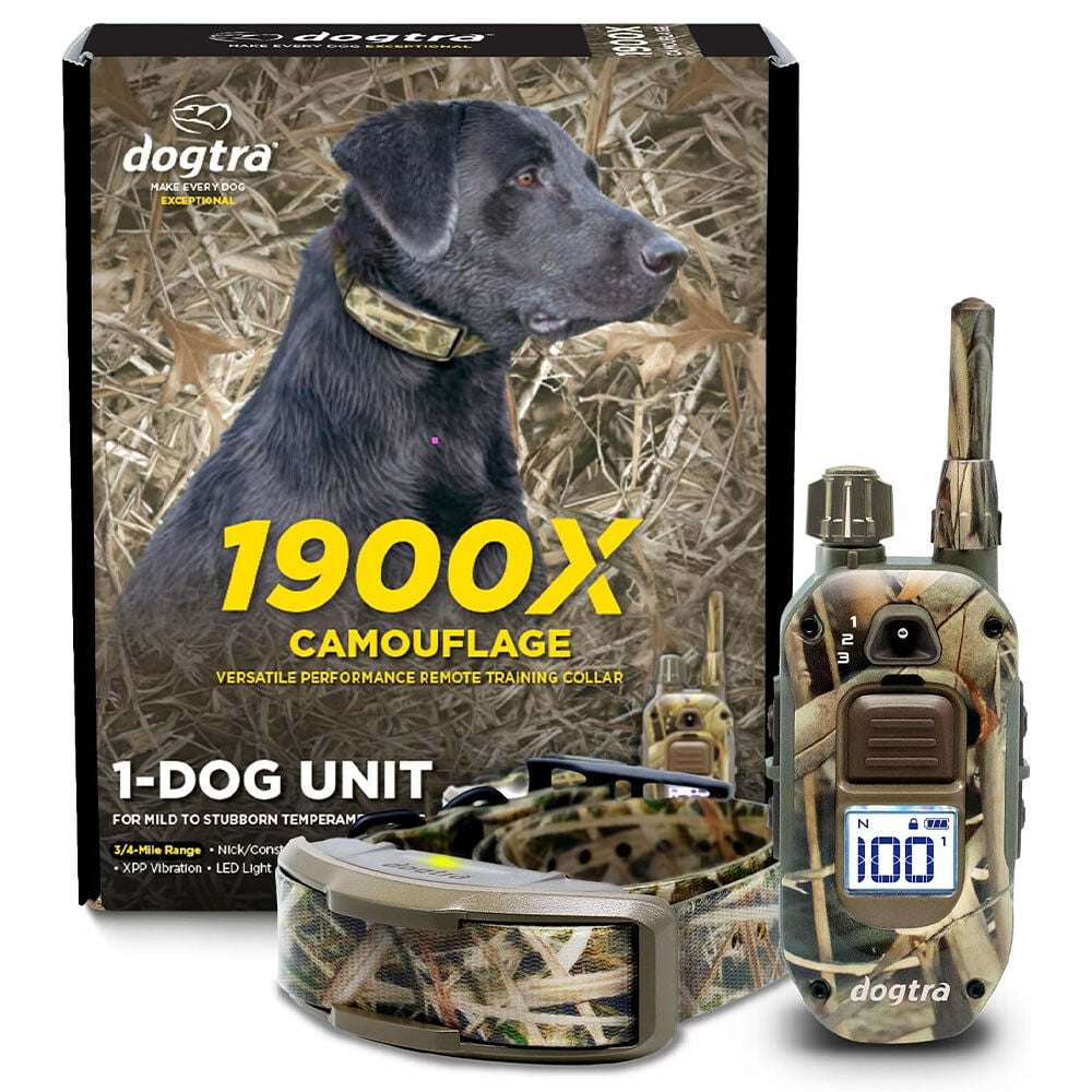 image of 1900X Camouflage E-Collar with Remote