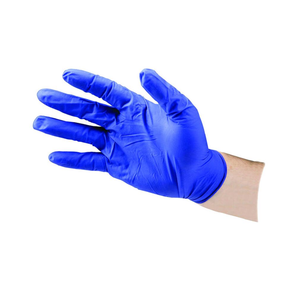 image of Powder Free Latex Gloves, Large, 100 count