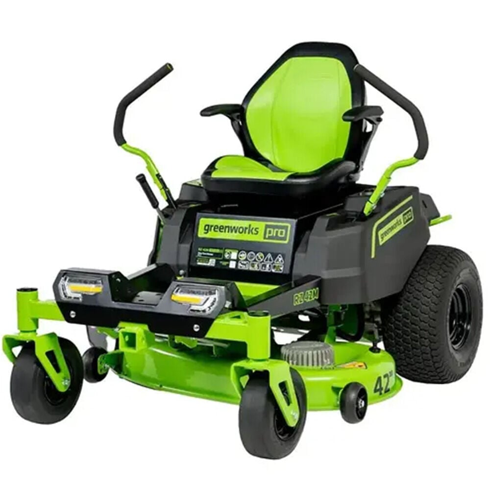 image of 80V Zero Turn Cordless Riding Lawn Mower