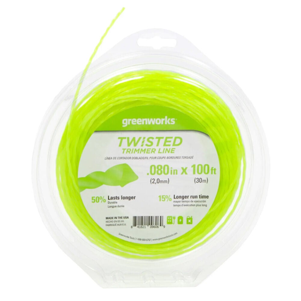 image of Ultra Twisted String Trimmer Line- .080 in, 100 ft