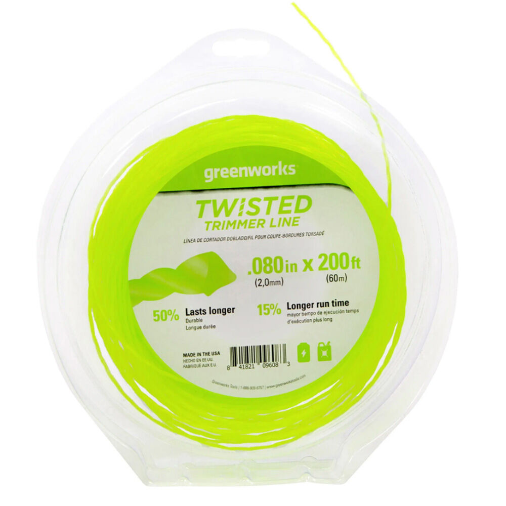 image of Ultra Twisted String Trimmer Line- .080 in, 200 ft