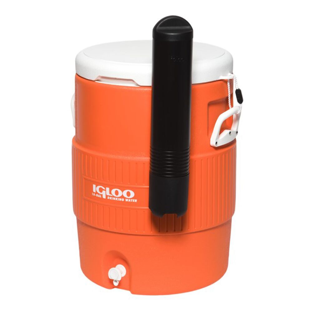 image of 10 Gallon Seat Top Beverage Jug with Cup Dispenser