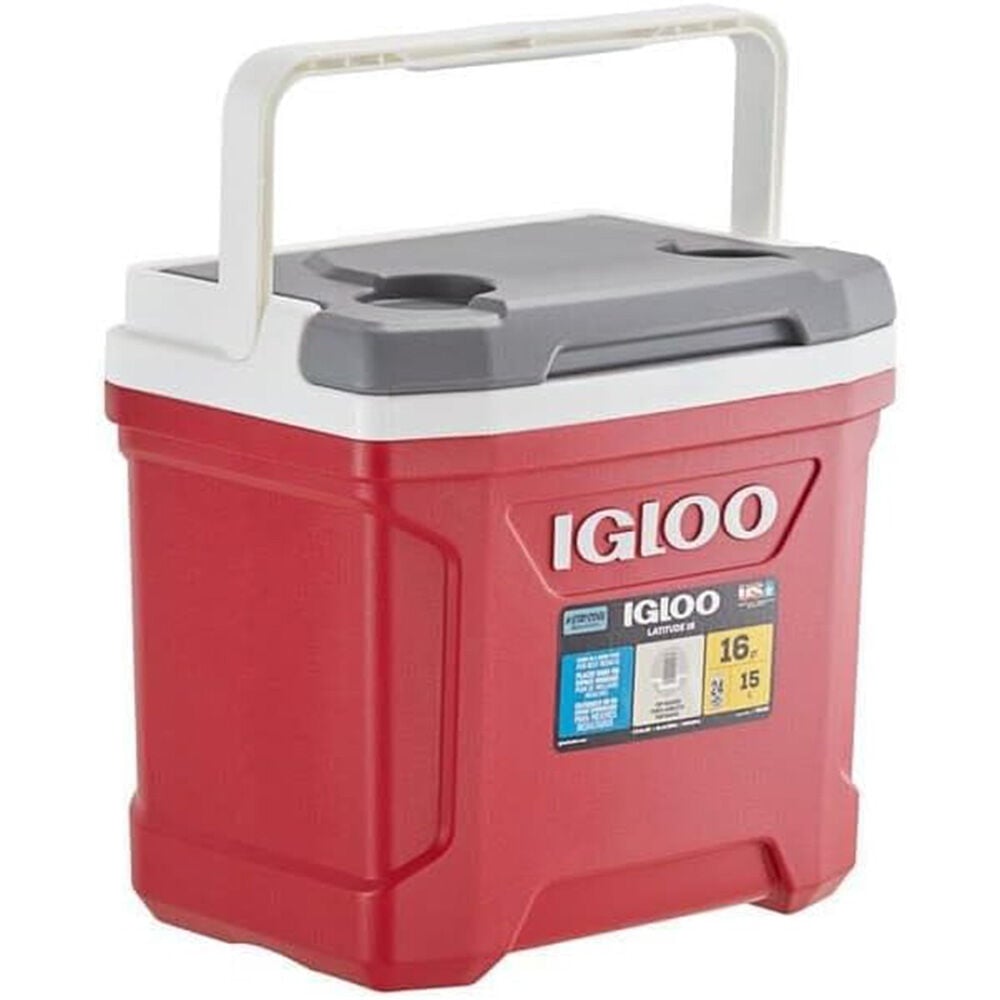 image of 16 qt Latitude Roller Cooler, Red
