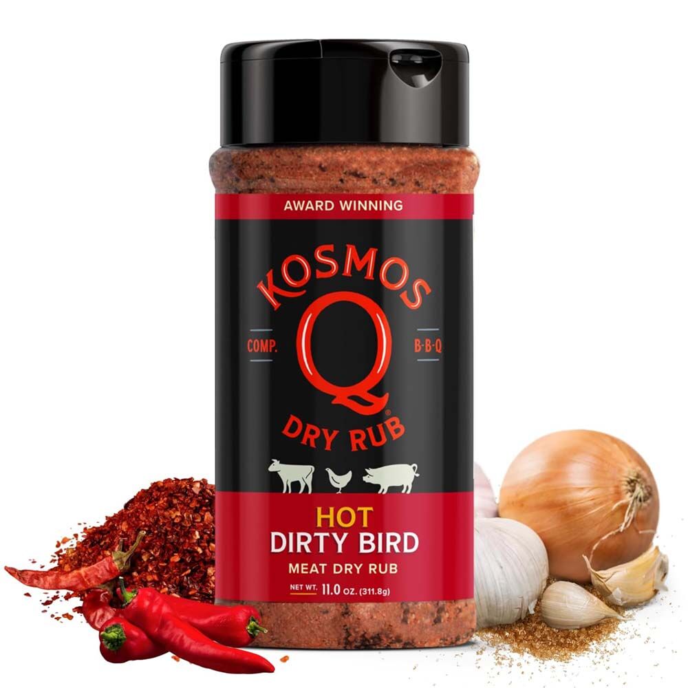 image of Hot Dirty Bird BBQ Dry Rub, 10.5 oz