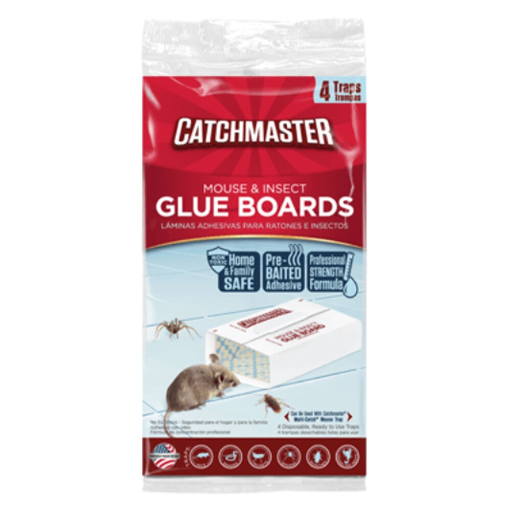 image of Mouse and Insect Glue Board Traps- 4 pks