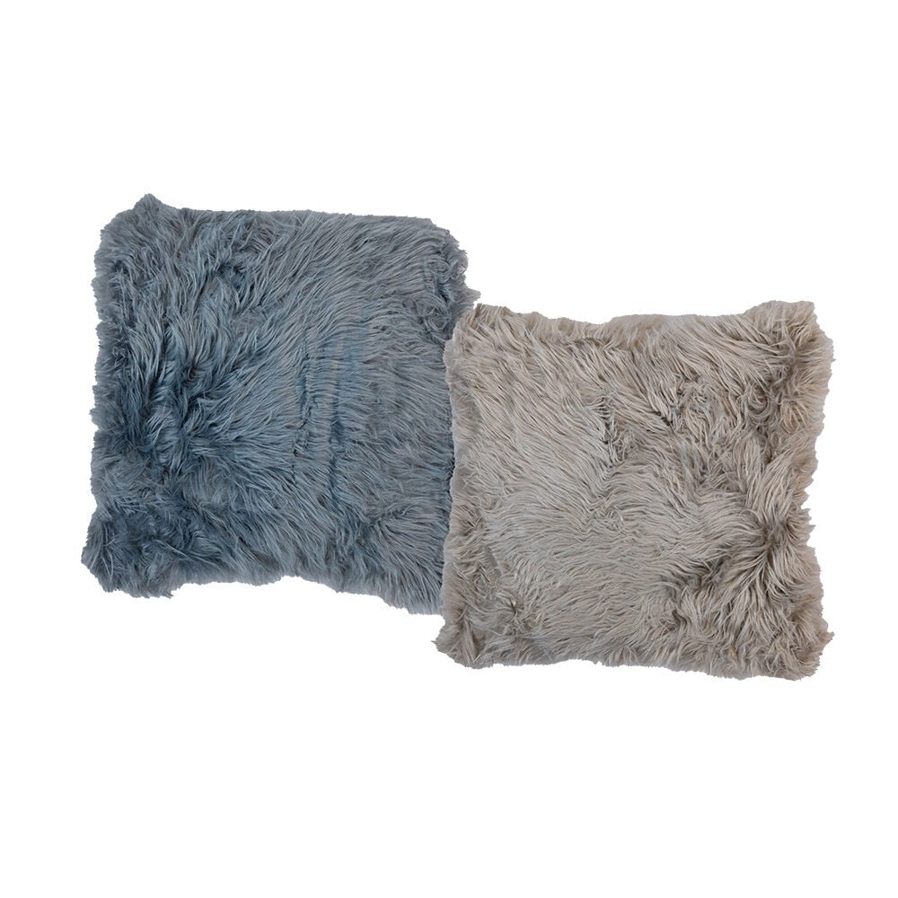 image of Assorted 20 in Faux Sheep Pillow