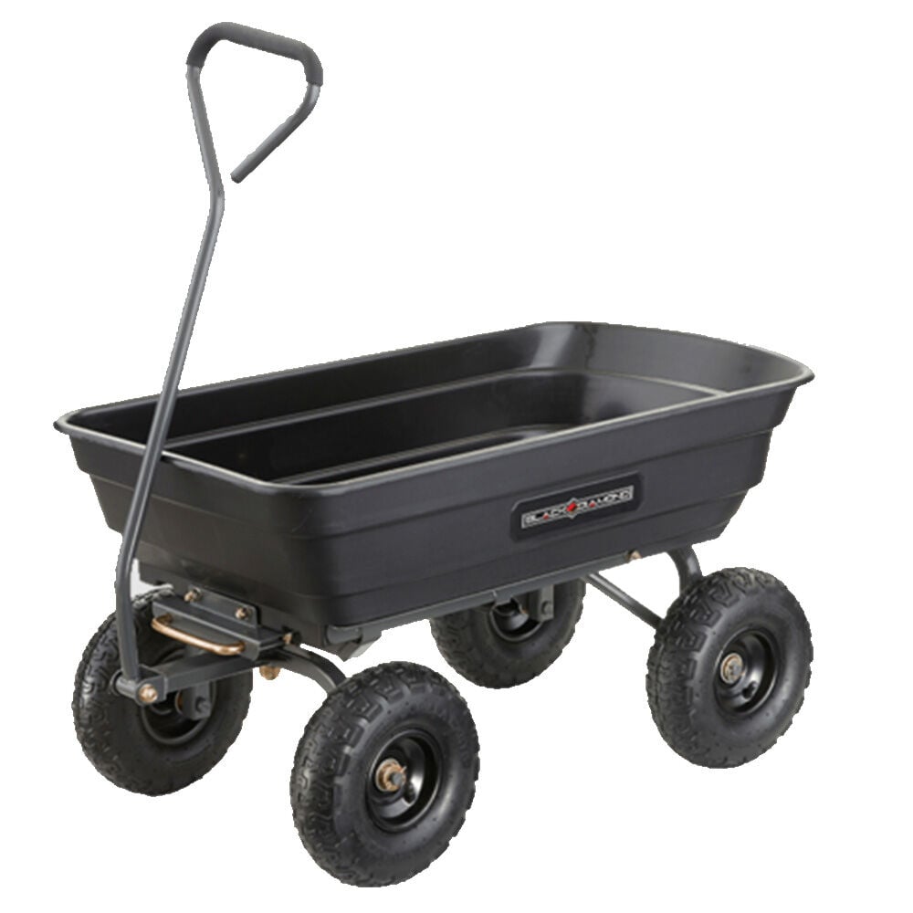 image of 4 cu ft Poly Dump Cart