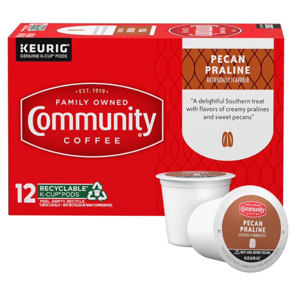 image of Pecan Praline Medium Roast Single-Serve Pods- 12 ct