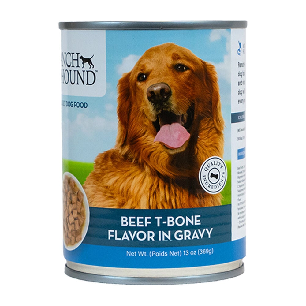 image of Wet Dog Food- Beef T-Bone in Gravy, 13 oz