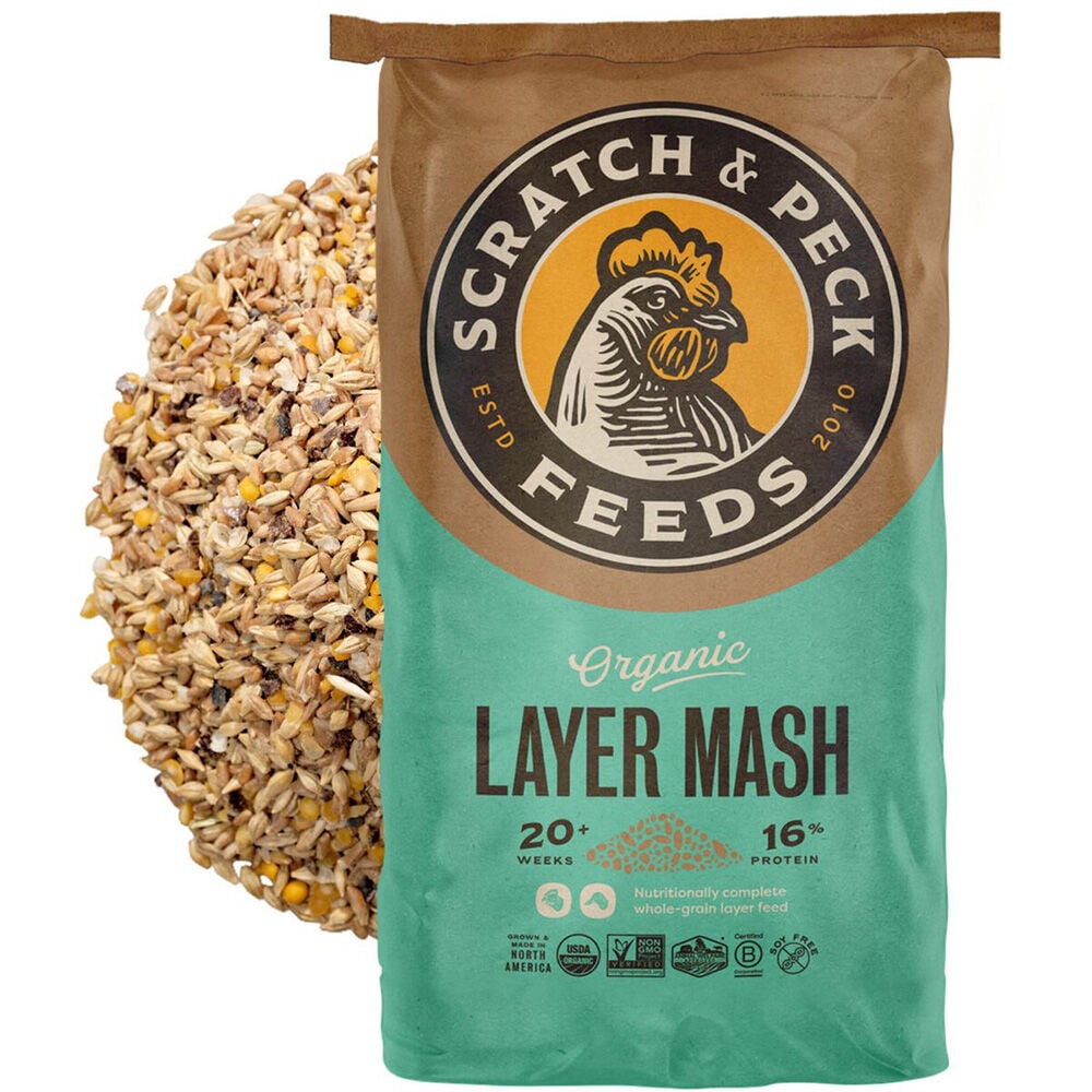image of Organic Layer Mash, 40 lb