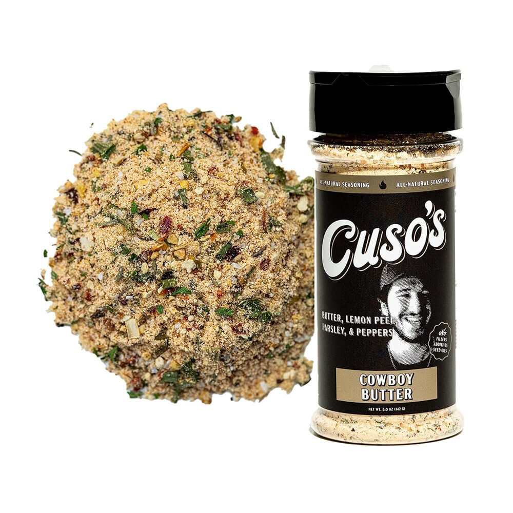 image of BBQ Dry Rub Roasted Garlic Butter Seasoning