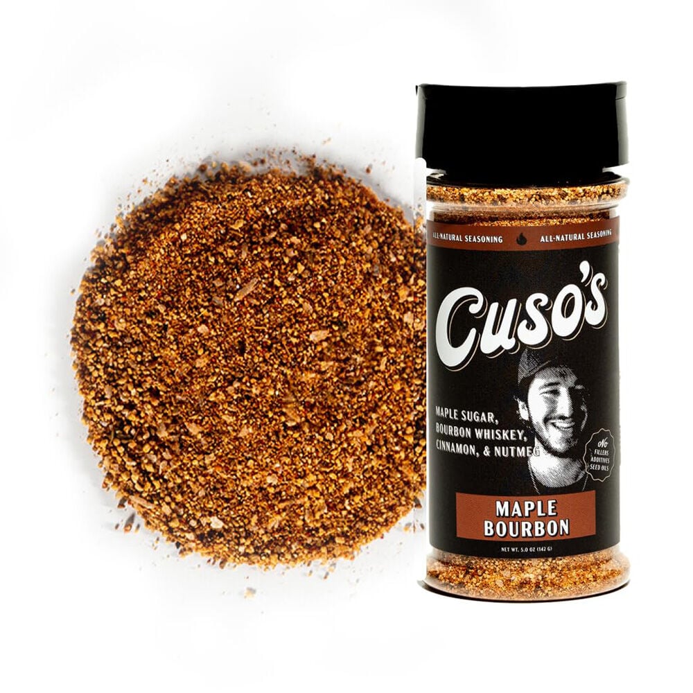 image of BBQ Dry Rub Maple Bourbon All-Natural Steak Seasoning