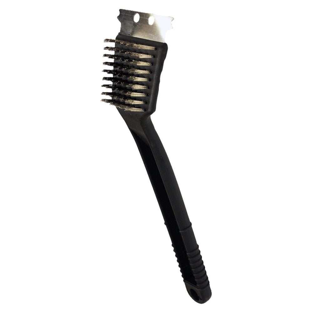 image of Plastic Grill Brush, 12 in