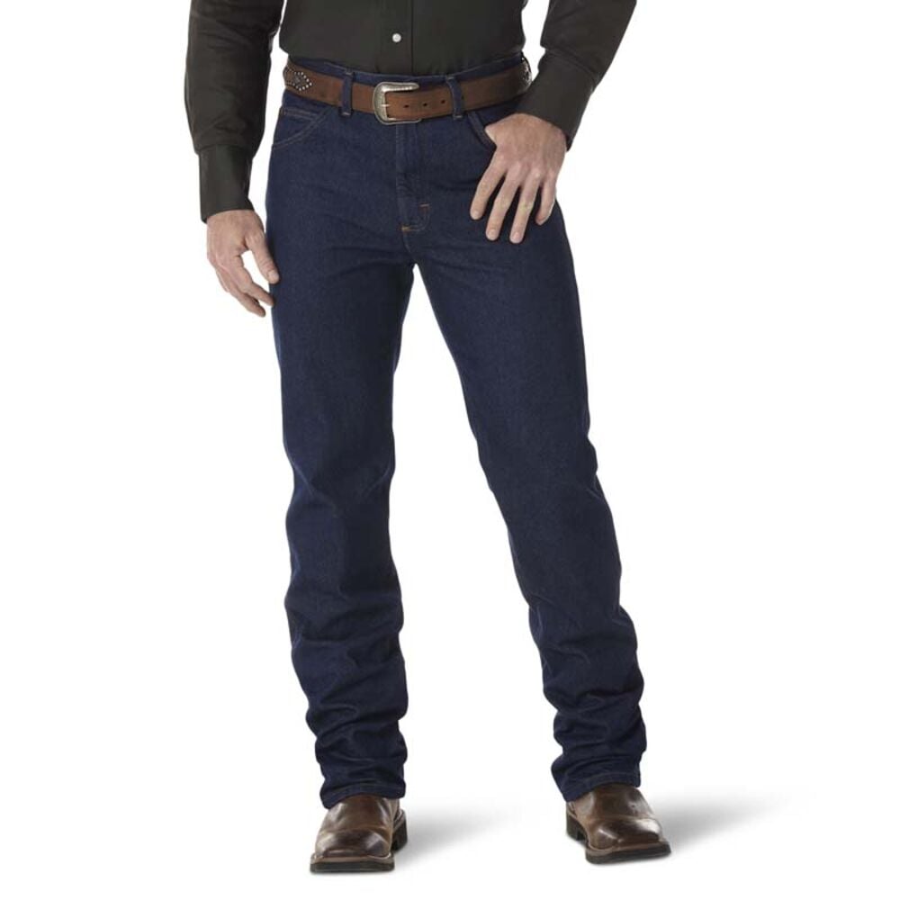 image of Men's Premium Performance Mid Rise Cowboy Cut Slim Fit Jean