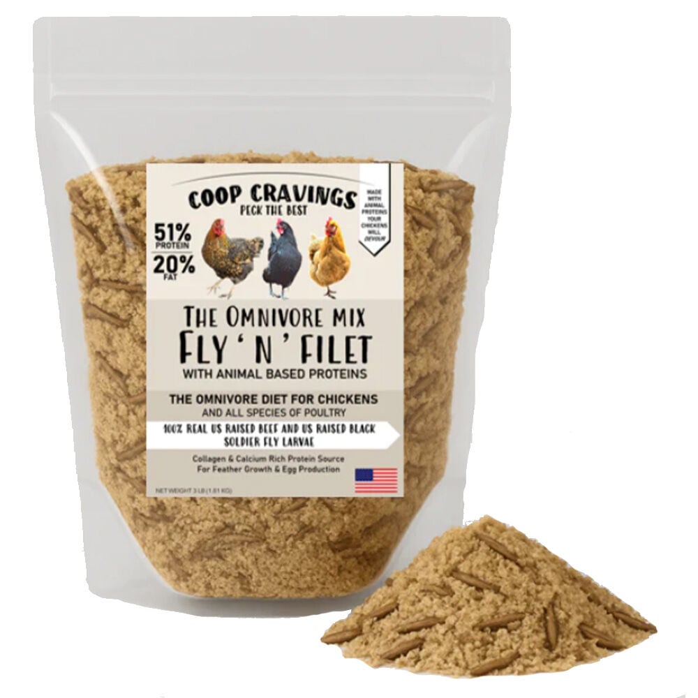 image of Omnivore Mix Fly ‘N’ Filet- 3 lb