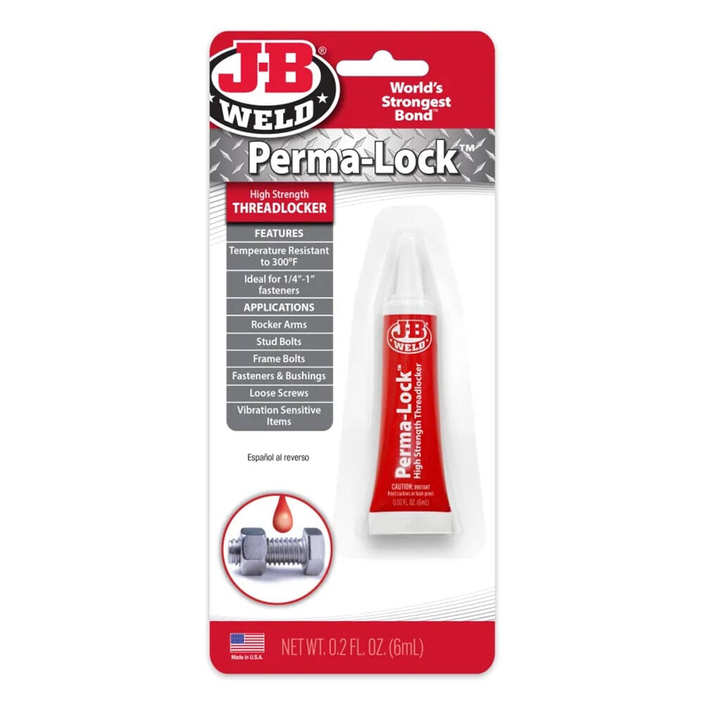 image of Perma-Lock Red Threadlocker, 6 mL