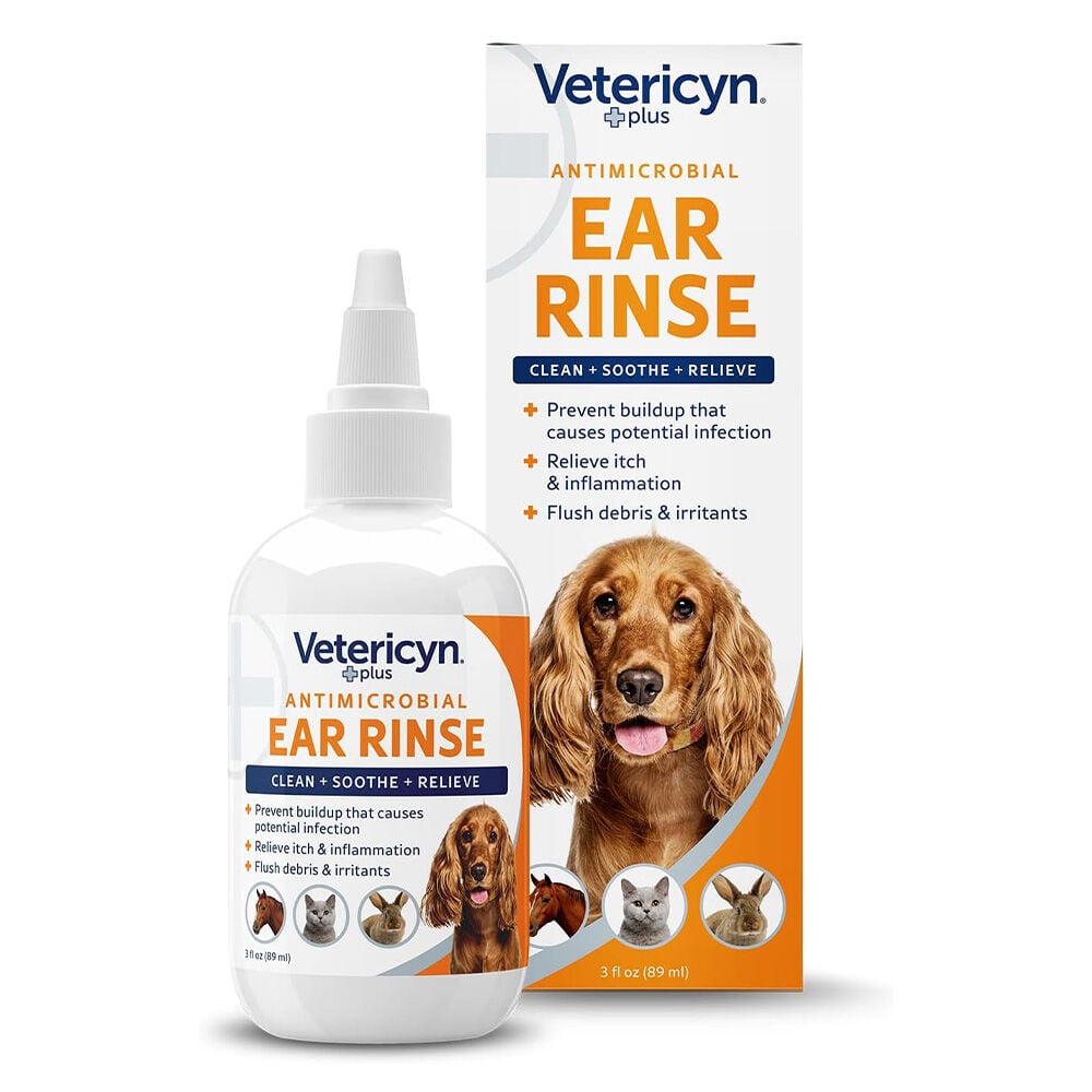 image of Pet Ear Rinse- Antimicrobial, 3 oz