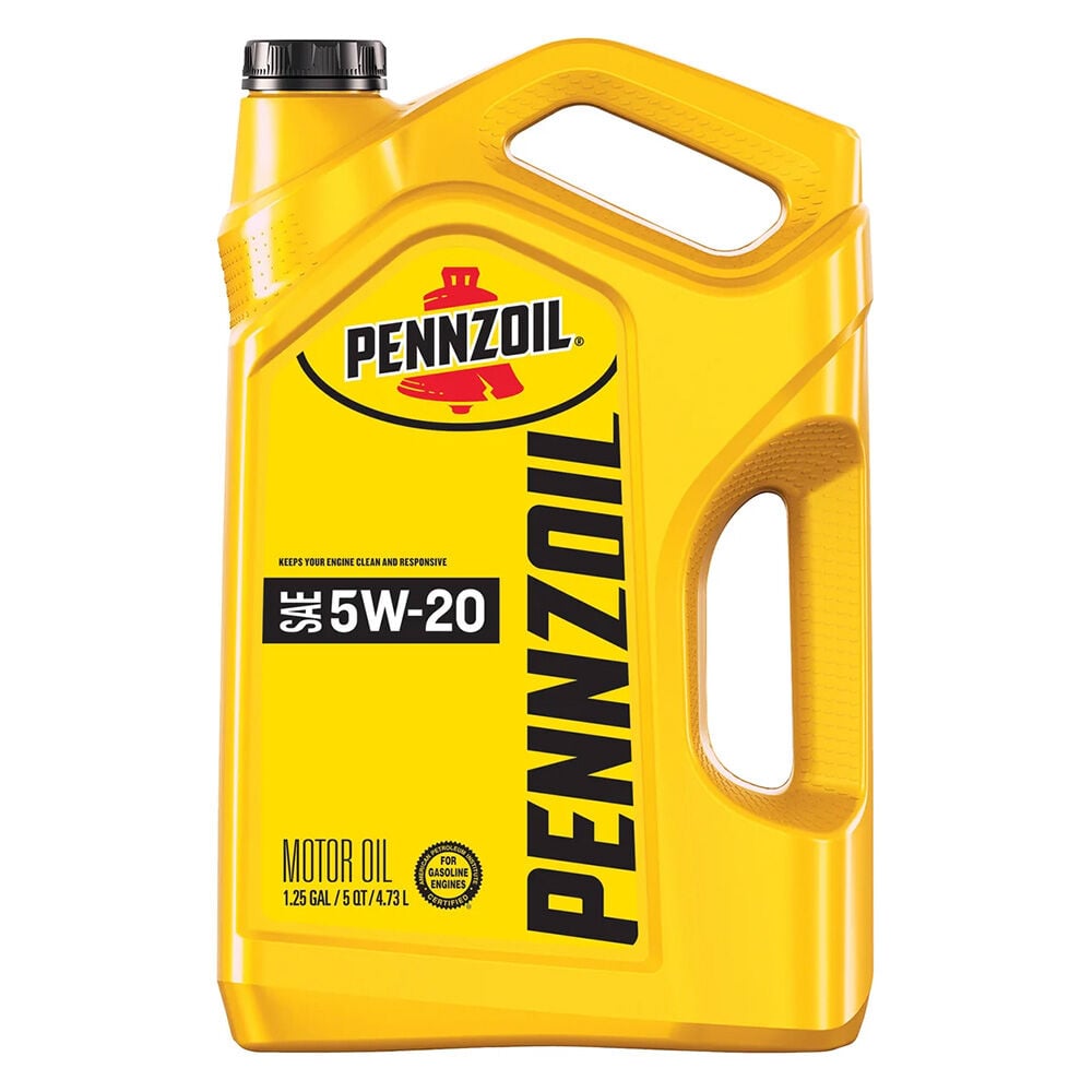 image of SAE 5W-20 Motor Oil, 5 qt