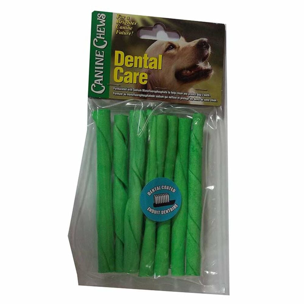 image of Dental Rawhide 5-in Twists, 10 pack