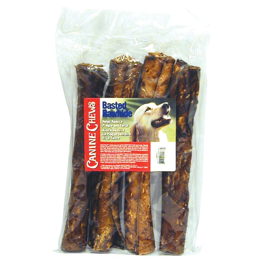 image of 10 in Rawhide Beef Flavor, 4 pack