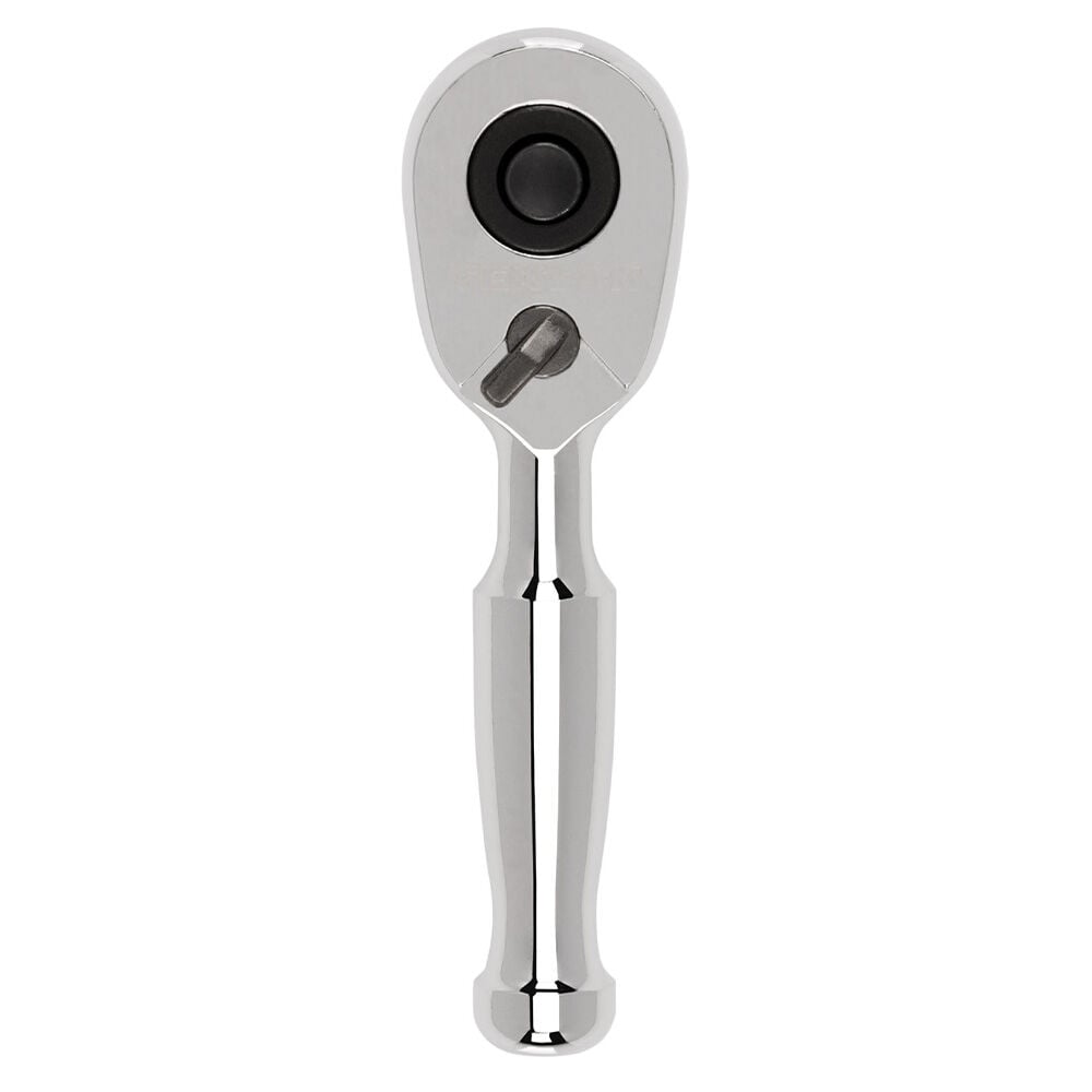 image of 1/4 in Drive x 3 in Quick-Release Stubby Ratchet