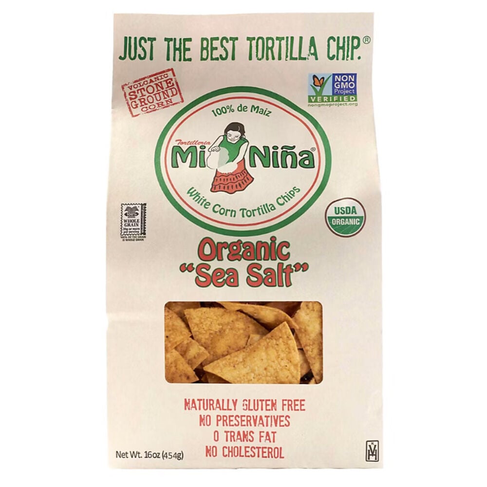 image of Sea Salt Tortilla Chips, 16 oz