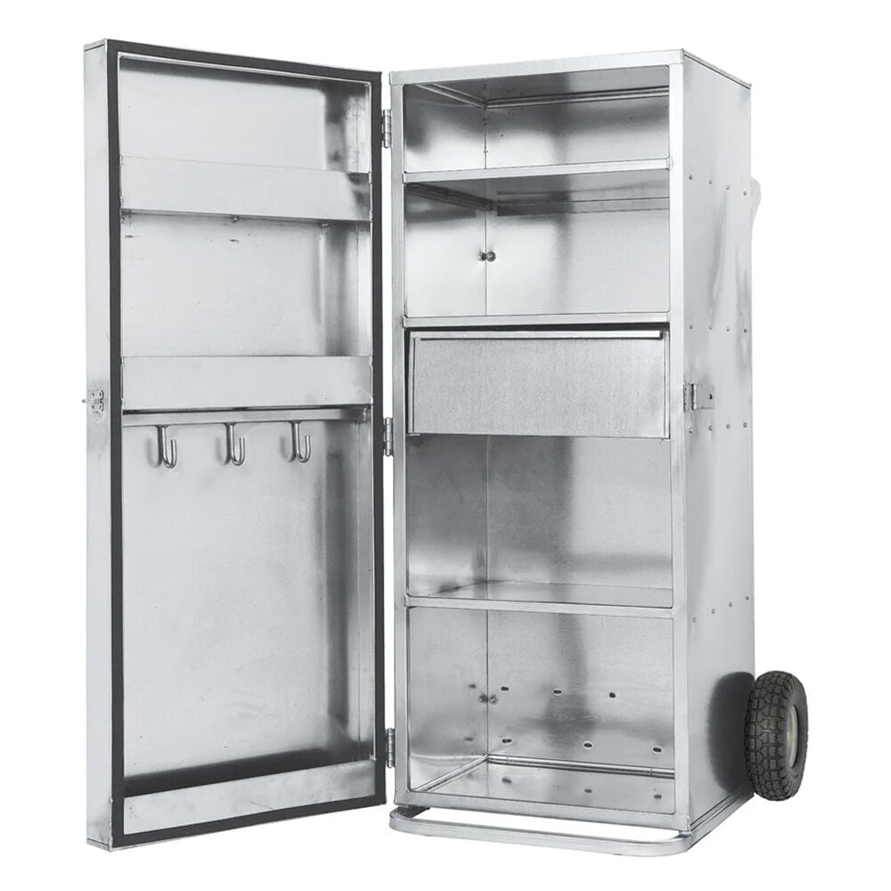 image of 5 ft Galvanized Single Door Show Box