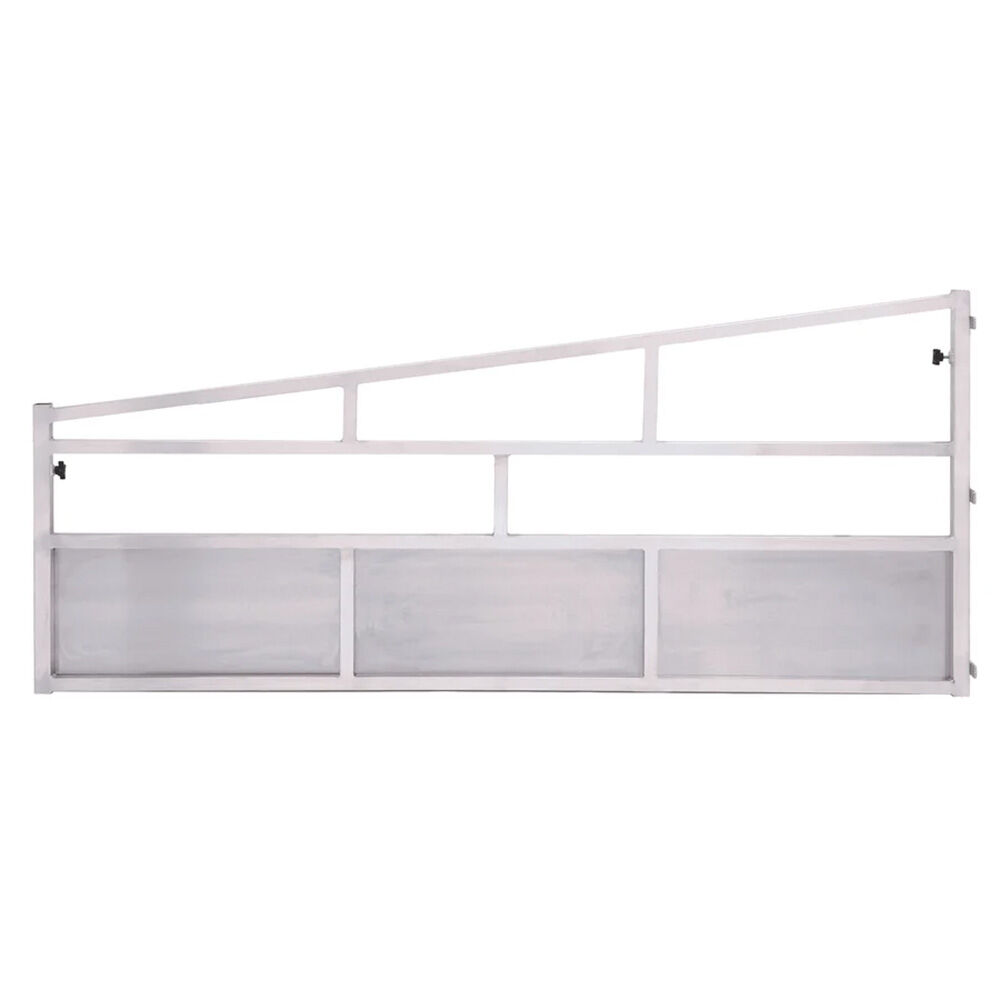 image of Aluminum Fan Cage Stall Divider, Left