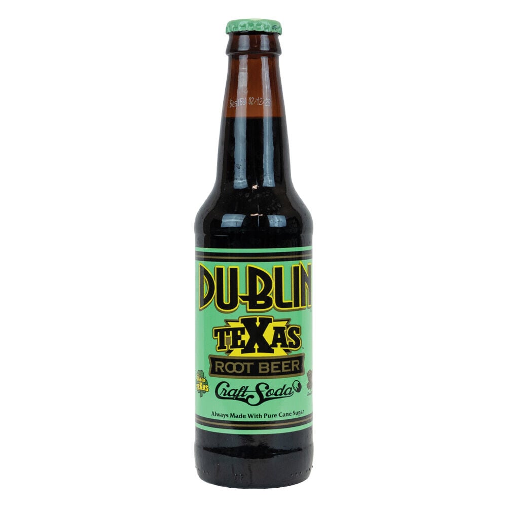 image of Glass Bottled Soda, Texas Root Beer, 12 oz