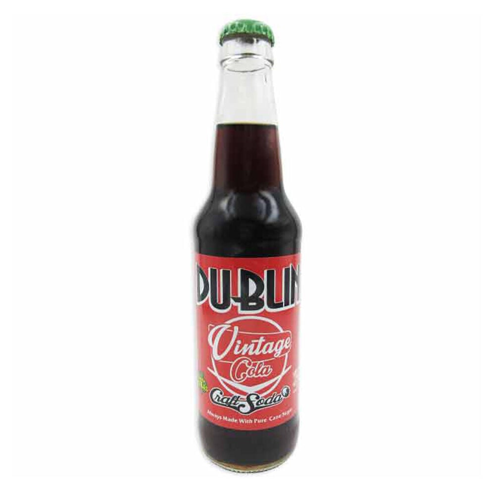 image of Glass Bottled Soda, Vintage Cola, 12 oz
