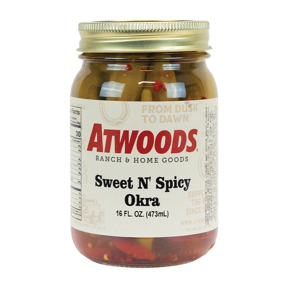 image of Sweet N Spicy Okra, 16 oz