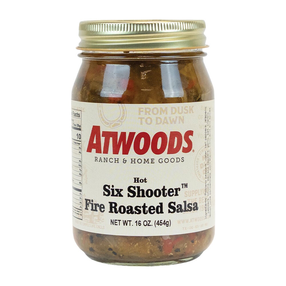 image of Six Shooter Roasted Salsa, 16 oz