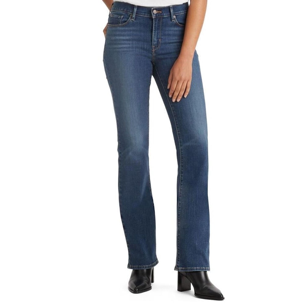 image of Women's Classic Bootcut- Lapis Wave