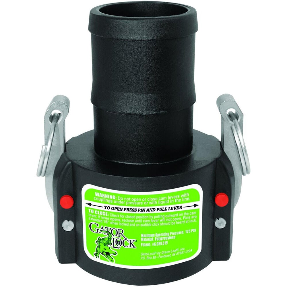 image of Coupler Cam Lock, 2 in, Barb