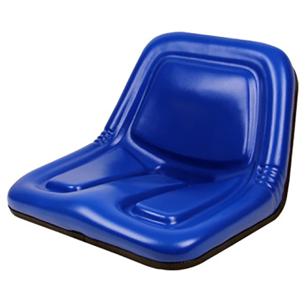 image of Deluxe High-Back Steel Pan Seat - Blue