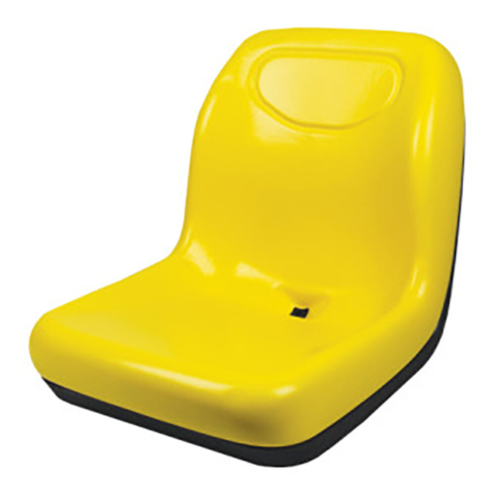 image of Deluxe High-Back Steel Pan Seat - Yellow