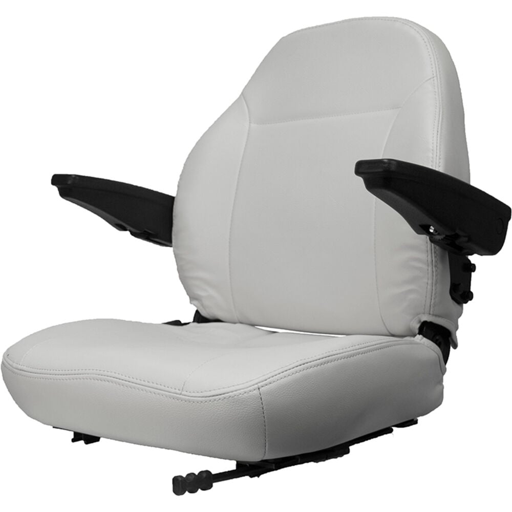 image of ZTR HD Vinyl High-Back Seat - Grey