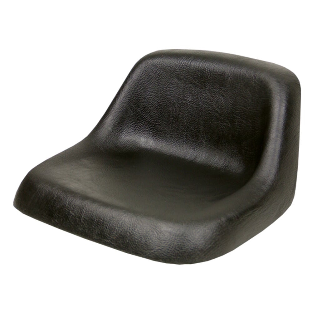 image of Deluxe Lawn Mower Low-Back Seat- Black
