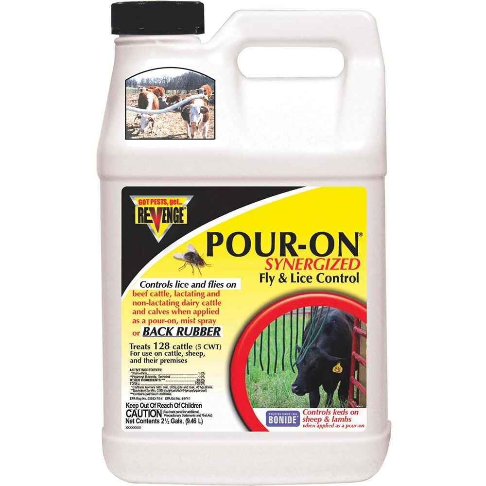 image of 2.5 gal Revenge Pour-On Fly Control