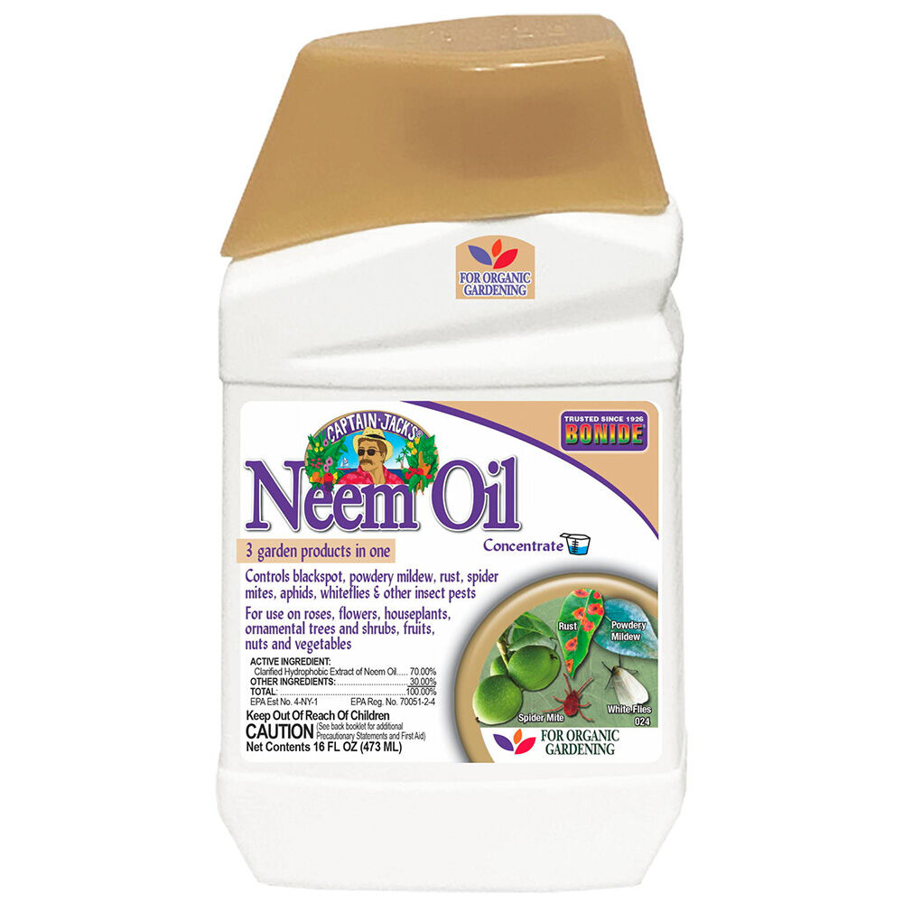 image of 16 oz Captain Jack's Neem Oil Fungicide Concentrate