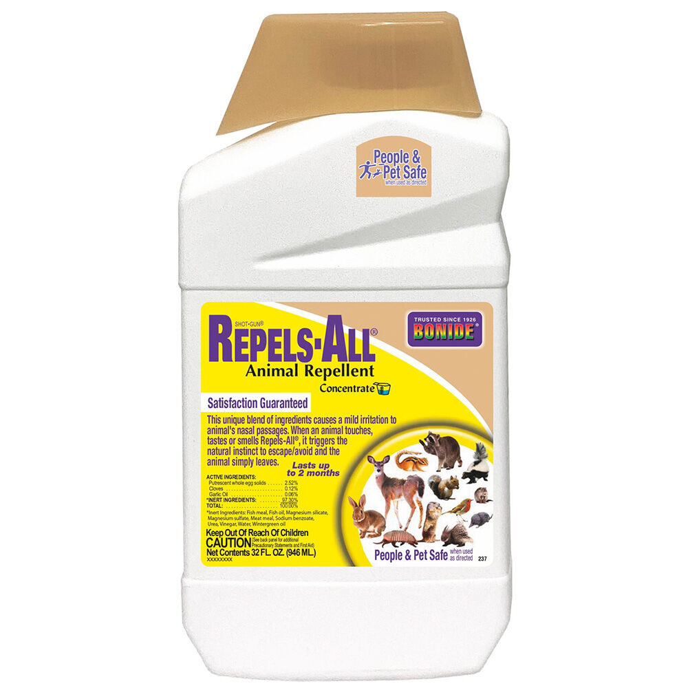 image of 32 fl oz Repels-All Animal Repellent Concentrate