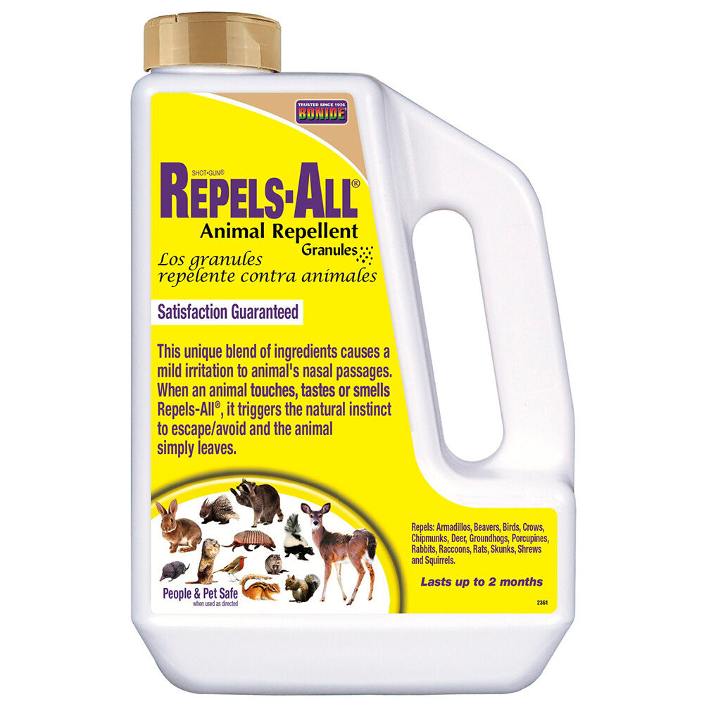 image of 3 lb Repels-All Animal Repellent Granules