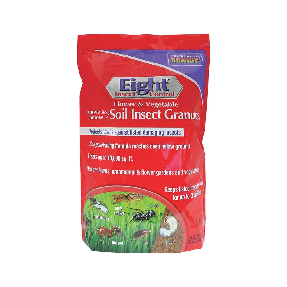 image of Eight Flower & Vegetable Soil Insect Granules, 10 lbs