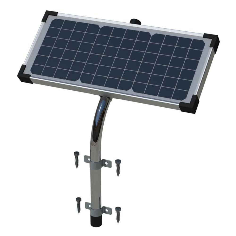 image of 10 Watt Monocrystalline Solar Panel Kit