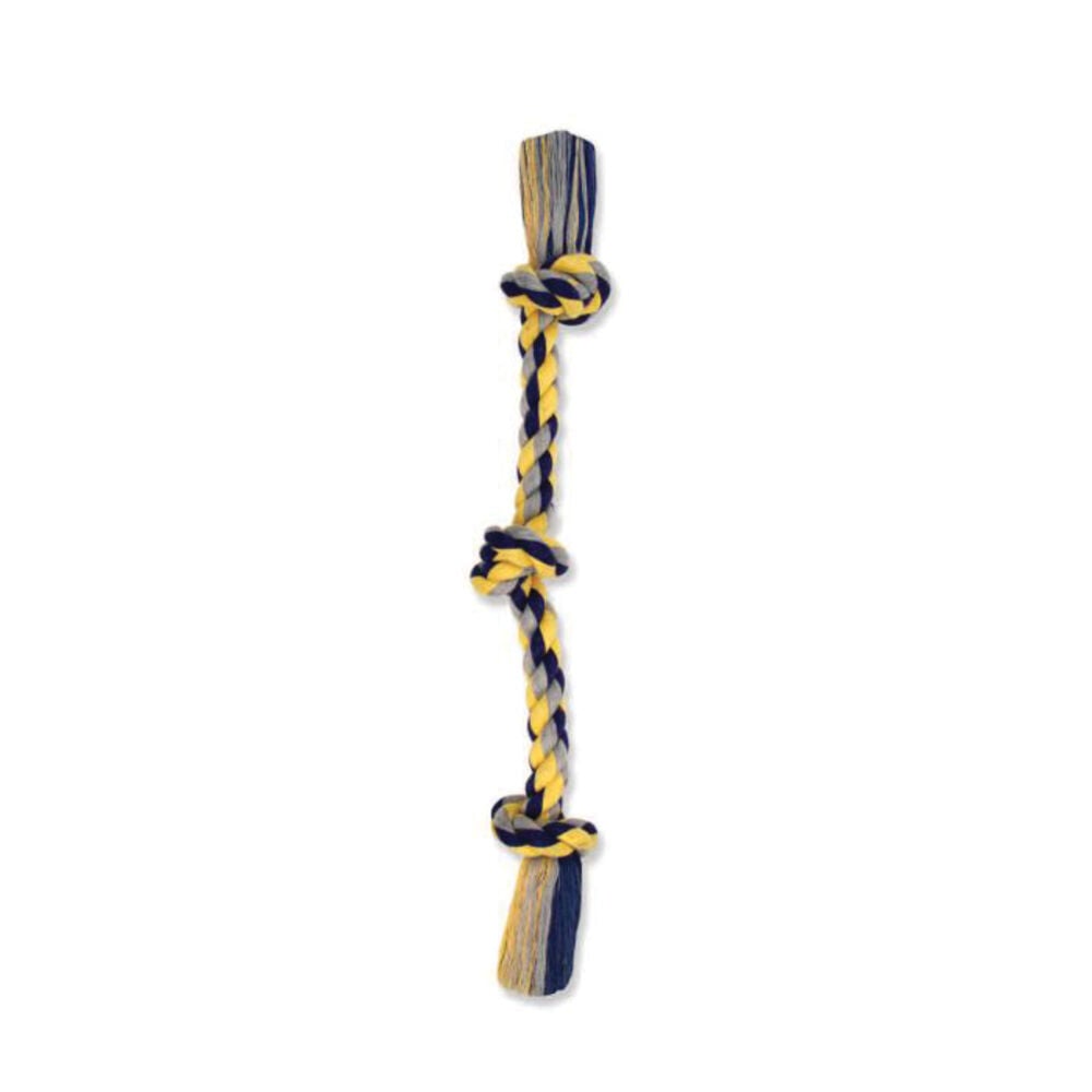image of Knot Cotton Rope Dog Toy, Mini, 10 in, Color May Vary