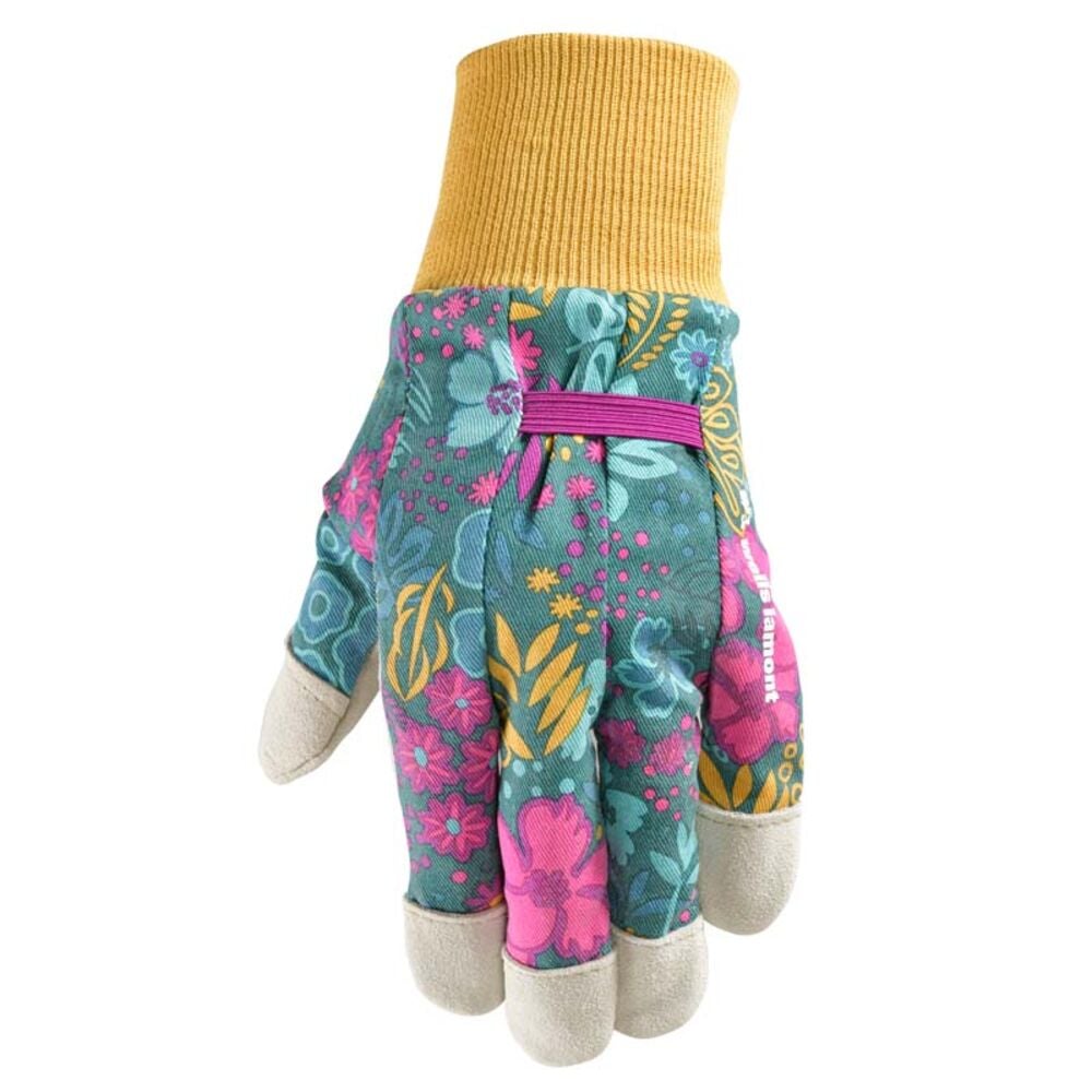image of Women's Botanical Cowhide Leather Palm Gloves