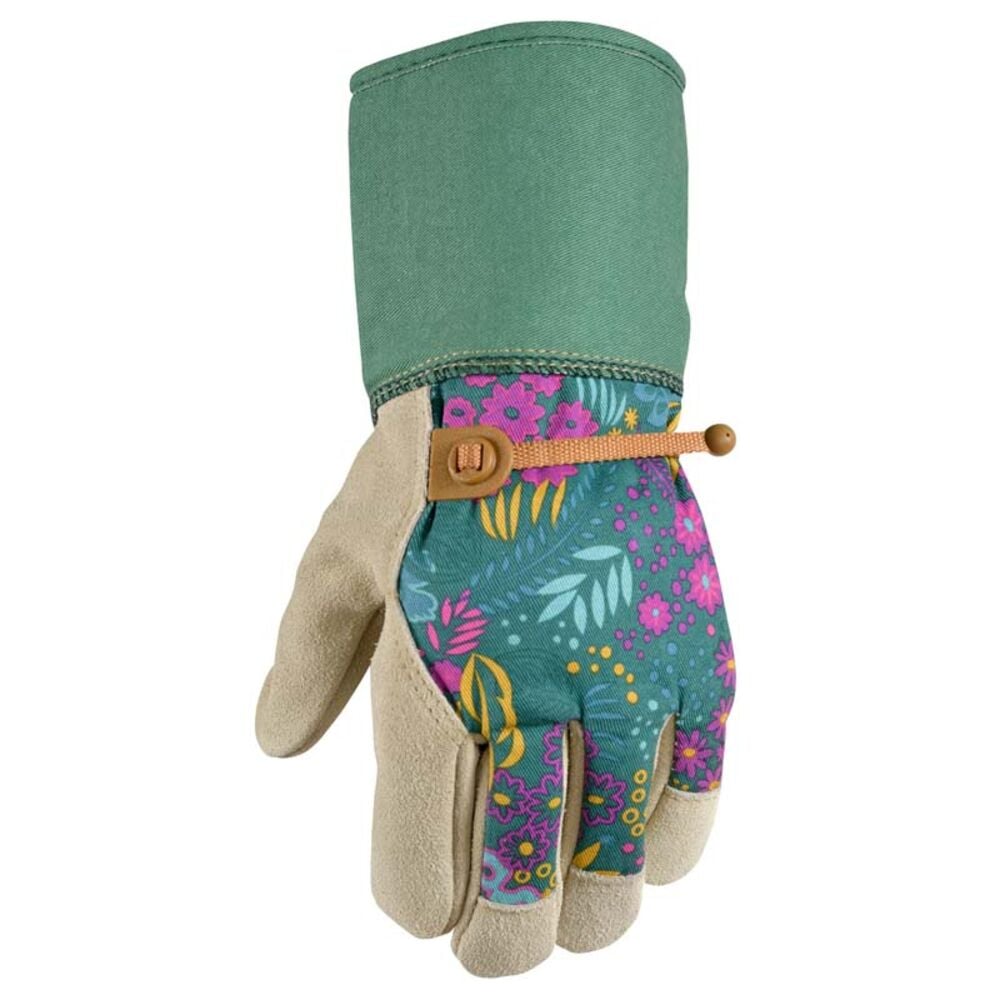 image of Women's Botanical Split Cowhide Pruner Gloves