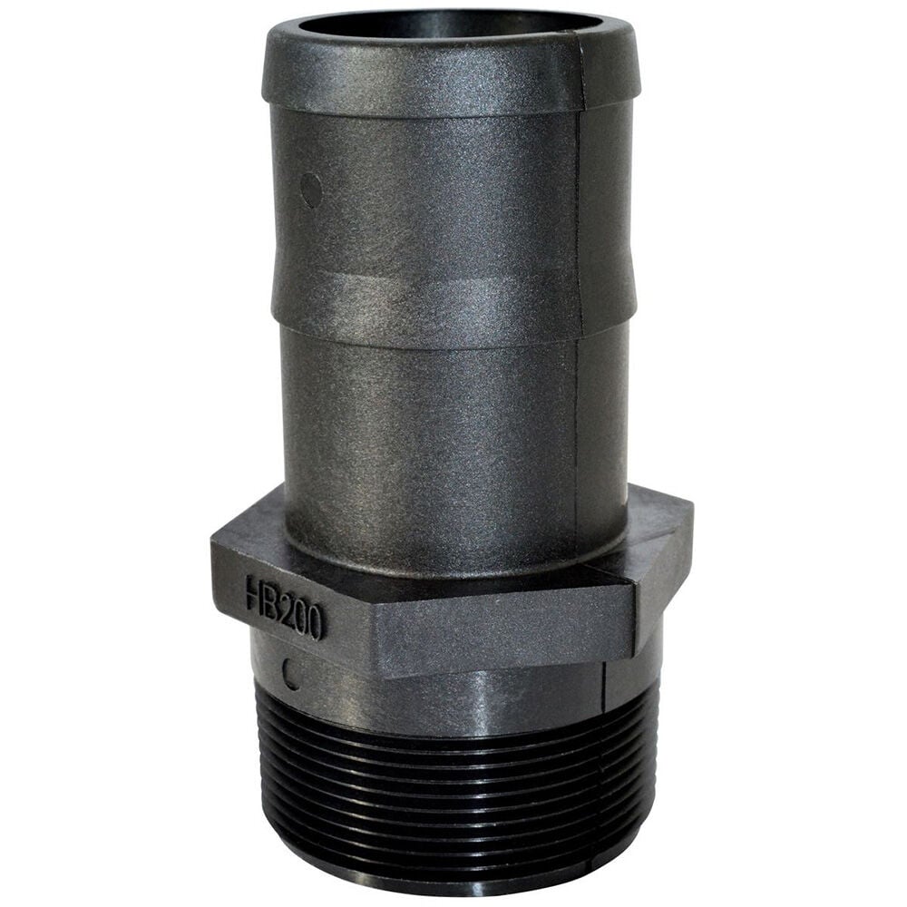 image of Straight Adapter, 1 1/2 in MPT x 1 1/2 in Hose Barb