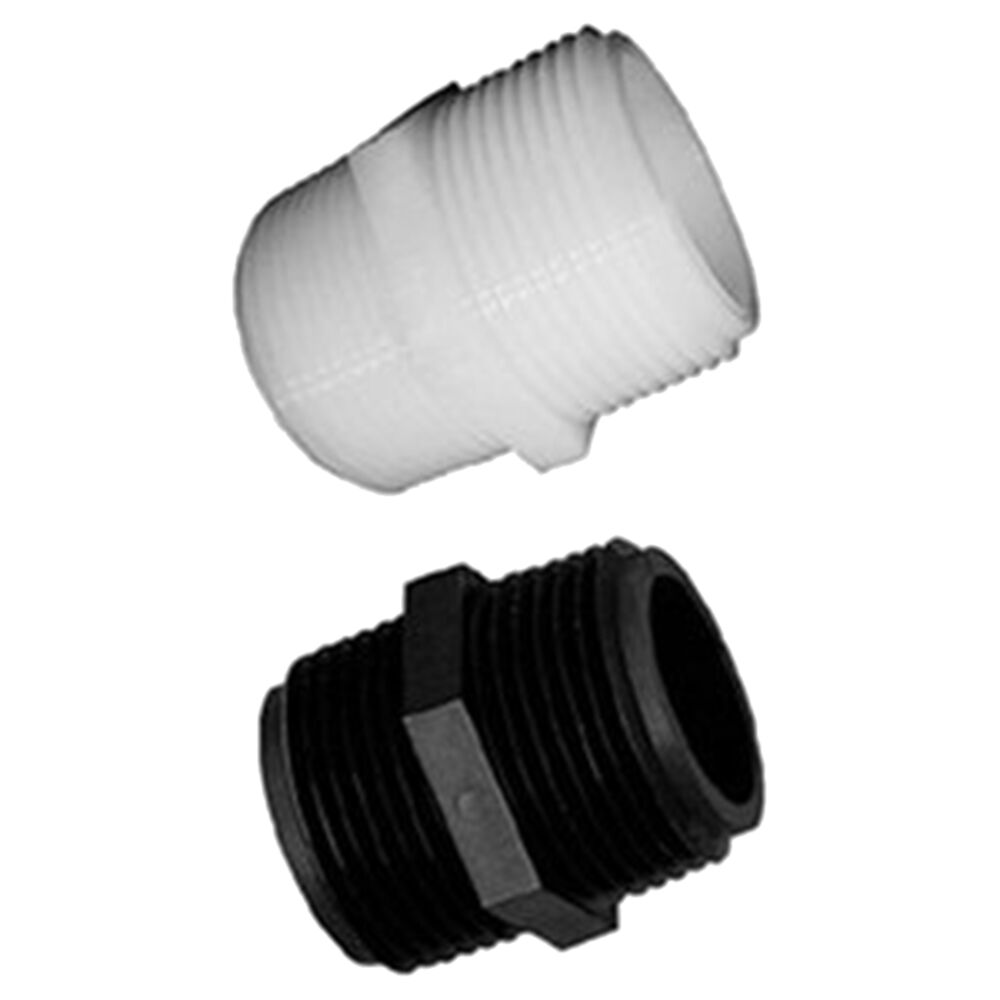 image of Nylon Pipe Nipple, MPT to MPT, 2 in