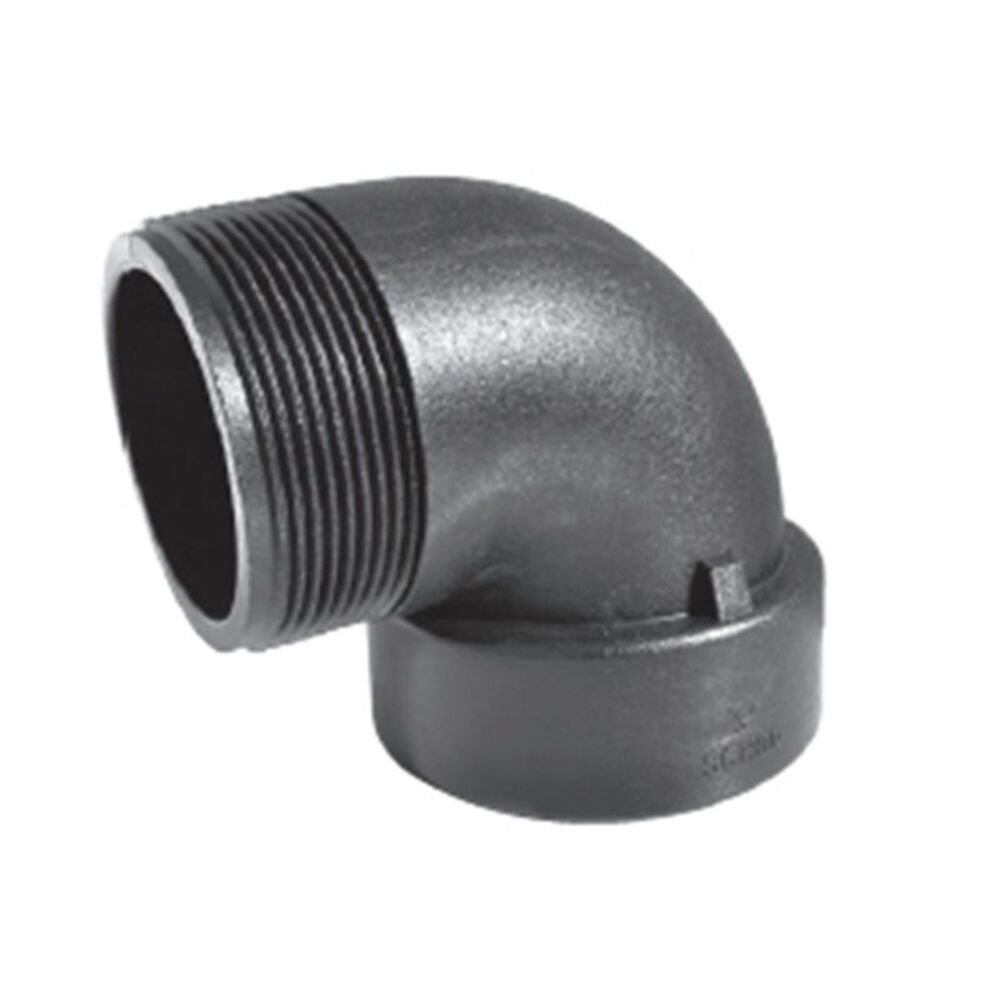 image of Street Elbow 3-in Female NPT x 3-in Male NPT Long 90 Degree Street Elbow